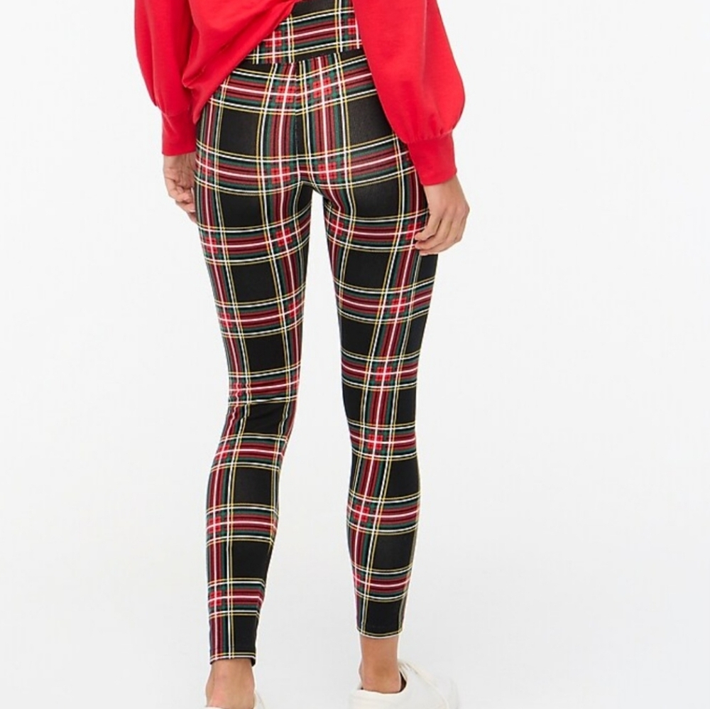 Jcrew Factory plaid  legging size L
